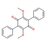 2,5-dimethoxy-3,6-diphenylcyclohexa-2,5-diene-1,4-dione
