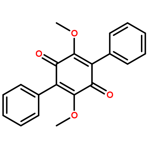 2,5-dimethoxy-3,6-diphenylcyclohexa-2,5-diene-1,4-dione