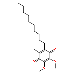 2,5-Cyclohexadiene-1,4-dione,2-decyl-5,6-dimethoxy-3-methyl-