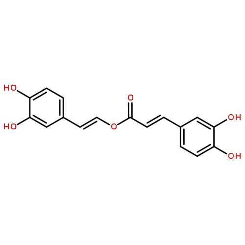 (Z)-[2-(3,4-dihydroxyphenyl)ethenyl] (E)-3-(3,4-dihydroxyphenyl)-2-propenoate