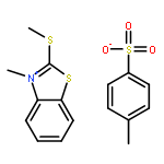 3-METHYL-2-(METHYLTHIO)-BENZOTHIAZOL-IUM-p-TOLUENESULFONATE			