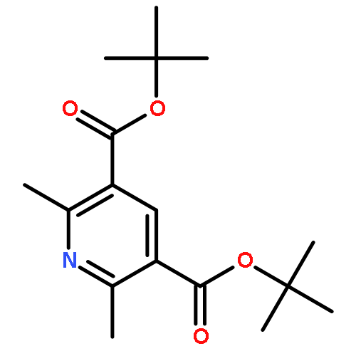 3,5-Pyridinedicarboxylic acid, 2,6-dimethyl-, bis(1,1-dimethylethyl) ester