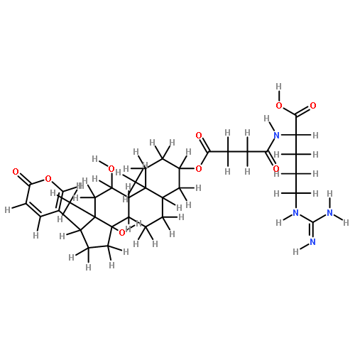 Gammabufotalin-3-succinoyl-argininester