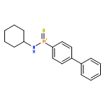 (CYCLOHEXYLAMINO)-(4-PHENYLPHENYL)-SULFANYLIDENEPHOSPHANIUM