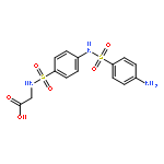 2-[[4-[(4-AMINOPHENYL)SULFONYLAMINO]PHENYL]SULFONYLAMINO]ACETIC ACID