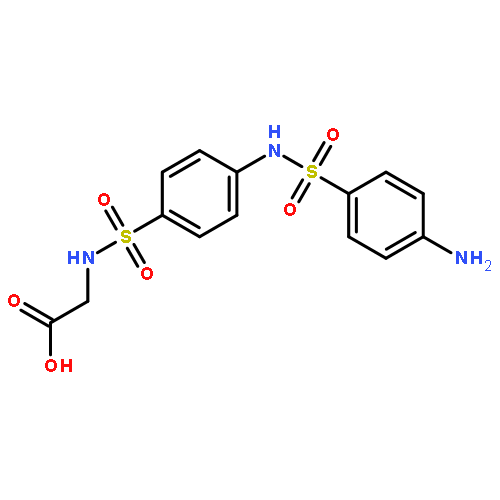 2-[[4-[(4-AMINOPHENYL)SULFONYLAMINO]PHENYL]SULFONYLAMINO]ACETIC ACID