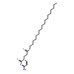 1(2H)-Pyrimidinepropanoic acid, 4-amino-2-oxo-, octadecyl ester