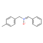 Benzenemethanamine, 4-methyl-N-(phenylmethylene)-, N-oxide