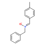 BENZENEMETHANAMINE, N-[(4-METHYLPHENYL)METHYLENE]-, N-OXIDE