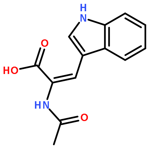 2-Propenoic acid, 2-(acetylamino)-3-(1H-indol-3-yl)-