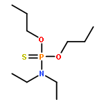 Phosphoramidothioic acid, diethyl-, O,O-dipropyl ester