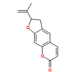 2-isopropenyl-2,3-dihydro-7-furobenzopyranone