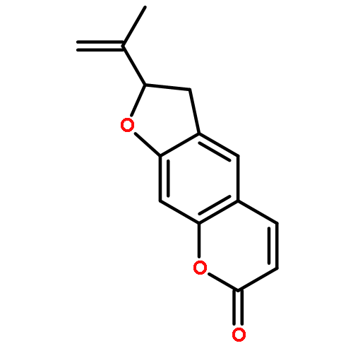 2-isopropenyl-2,3-dihydro-7-furobenzopyranone