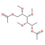 L-MANNITOL, 1-DEOXY-3,4,5-TRI-O-METHYL-, DIACETATE