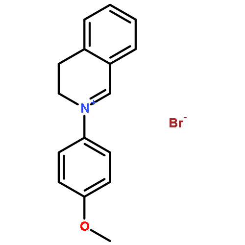 2-(4-METHOXYPHENYL)-3,4-DIHYDROISOQUINOLIN-2-IUM;BROMIDE