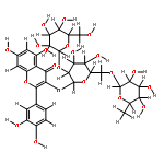 quercetin 3-O-(beta-glucopyranosyl(1->2)[alpha-rhamnopyranosyl(1->6)]-beta-glucopyranoside)