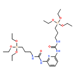 1-(3-TRIETHOXYSILYLPROPYL)-3-[6-(3-TRIETHOXYSILYLPROPYLCARBAMOYLAMINO)PYRIDIN-2-YL]UREA