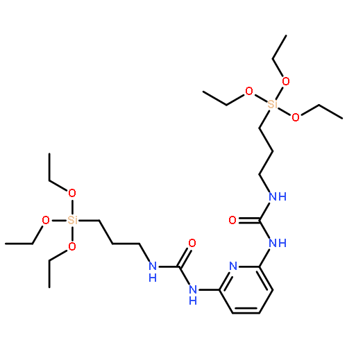 1-(3-TRIETHOXYSILYLPROPYL)-3-[6-(3-TRIETHOXYSILYLPROPYLCARBAMOYLAMINO)PYRIDIN-2-YL]UREA