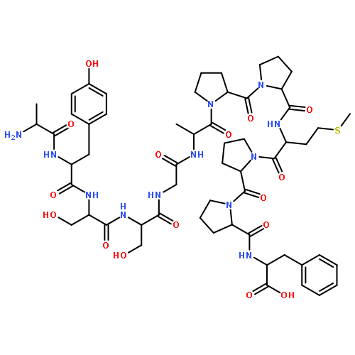 L-Phenylalanine,L-alanyl-L-tyrosyl-L-seryl-L-serylglycyl-L-alanyl-L-prolyl-L-prolyl-L-methionyl-L-prolyl-L-prolyl-