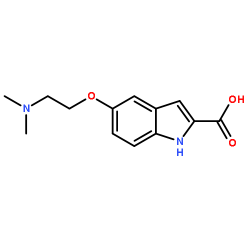 1H-INDOLE-2-CARBOXYLIC ACID, 5-[2-(DIMETHYLAMINO)ETHOXY]-