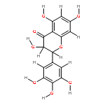 (+-)-2,3-Dihydro-myricetin