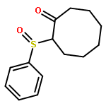 2-(BENZENESULFINYL)CYCLOOCTAN-1-ONE