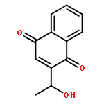 2-(1-HYDROXYETHYL)NAPHTHALENE-1,4-DIONE