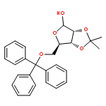 5-O-Trityl-2,3-O-isopropylidene-D-ribofuranose