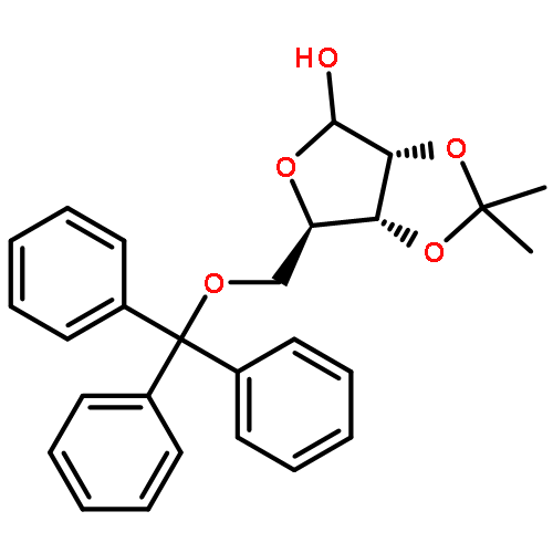 5-O-Trityl-2,3-O-isopropylidene-D-ribofuranose