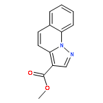 METHYL PYRAZOLO[1,5-A]QUINOLINE-3-CARBOXYLATE