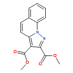 Pyrazolo[1,5-a]quinoline-2,3-dicarboxylic acid, dimethyl ester