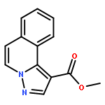 Pyrazolo[5,1-a]isoquinoline-1-carboxylic acid, methyl ester