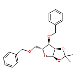 (3aR,5R,6R,6aR)-6-(benzyloxy)-5-(benzyloxymethyl)-2,2-dimethyl-tetrahydrofuro[2,3-d][1,3]dioxole