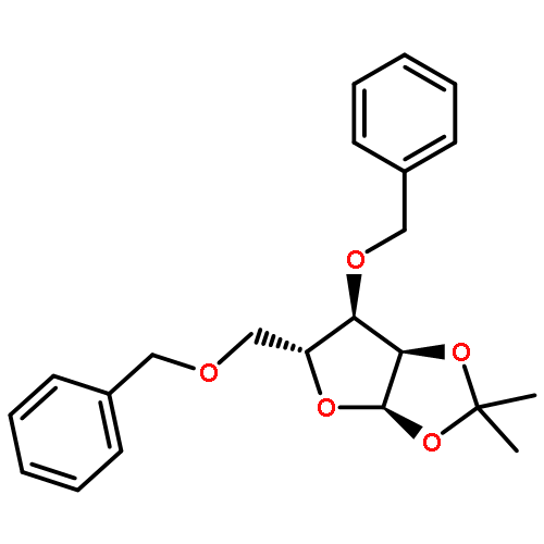 (3aR,5R,6R,6aR)-6-(benzyloxy)-5-(benzyloxymethyl)-2,2-dimethyl-tetrahydrofuro[2,3-d][1,3]dioxole