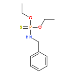 PHOSPHORAMIDOTHIOIC ACID, (PHENYLMETHYL)-, O,O-DIETHYL ESTER