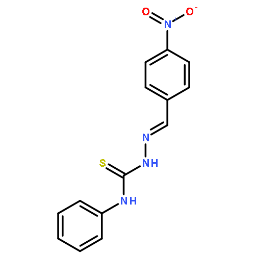 Hydrazinecarbothioamide, 2-[(4-nitrophenyl)methylene]-N-phenyl-