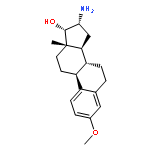 Estra-1,3,5(10)-trien-17-ol, 16-amino-3-methoxy-, (16a,17a)-