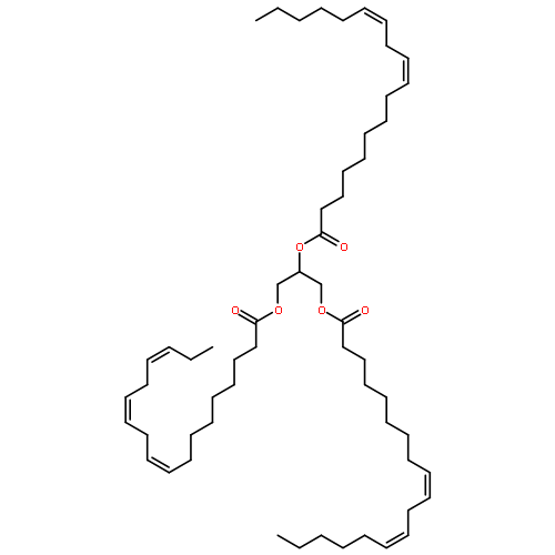 (+/-)-1-linolenoyloxy-2,3-bis-linoloyloxy-propane