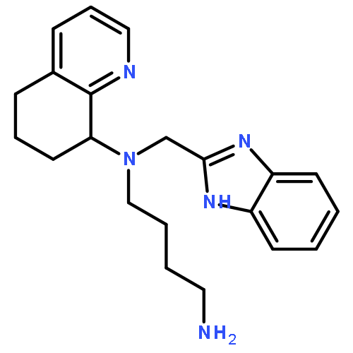 (S)-N1-((1H-Benzo[d]imidazol-2-yl)methyl)-N1-(5,6,7,8-tetrahydroquinolin-8-yl)butane-1,4-diamine