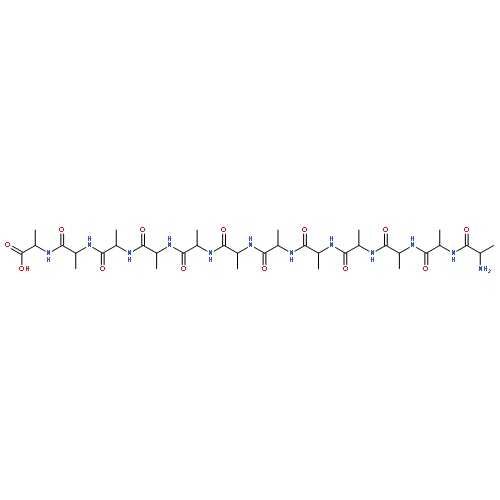 L-Alanine,L-alanyl-L-alanyl-L-alanyl-L-alanyl-L-alanyl-L-alanyl-L-alanyl-L-alanyl-L-alanyl-L-alanyl-L-alanyl-