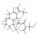 1beta,10beta-epoxy-6beta-{[2-(hydroxymethyl)prop-2-enoyl]oxy}furanoeremophilane