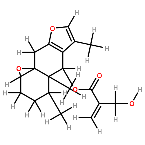 1beta,10beta-epoxy-6beta-{[2-(hydroxymethyl)prop-2-enoyl]oxy}furanoeremophilane