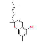 5-hydroxy-2,7-dimethyl-2-(4-methyl-3-pentenyl)-2H-1-benzopyran