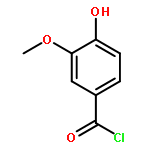 Benzoyl chloride, 4-hydroxy-3-methoxy-