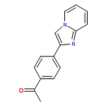 1-(4-imidazo[1,2-a]pyridin-2-ylphenyl)ethanone