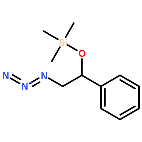 Silane, (2-azido-1-phenylethoxy)trimethyl-