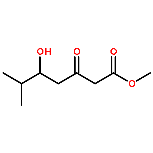 HEPTANOIC ACID, 5-HYDROXY-6-METHYL-3-OXO-, METHYL ESTER