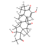 2,16-dihydroxy-22,23,24,25,26,27-hexanorcucurbit-5-ene-11,20-dione