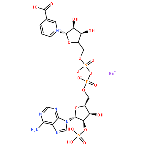 Adenosine5'-(trihydrogen diphosphate), 2'-(dihydrogen phosphate), P'®5'-ester with 3-carboxy-1-b-D-ribofuranosylpyridinium innersalt