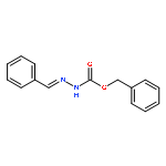 HYDRAZINECARBOXYLIC ACID, (PHENYLMETHYLENE)-, PHENYLMETHYL ESTER